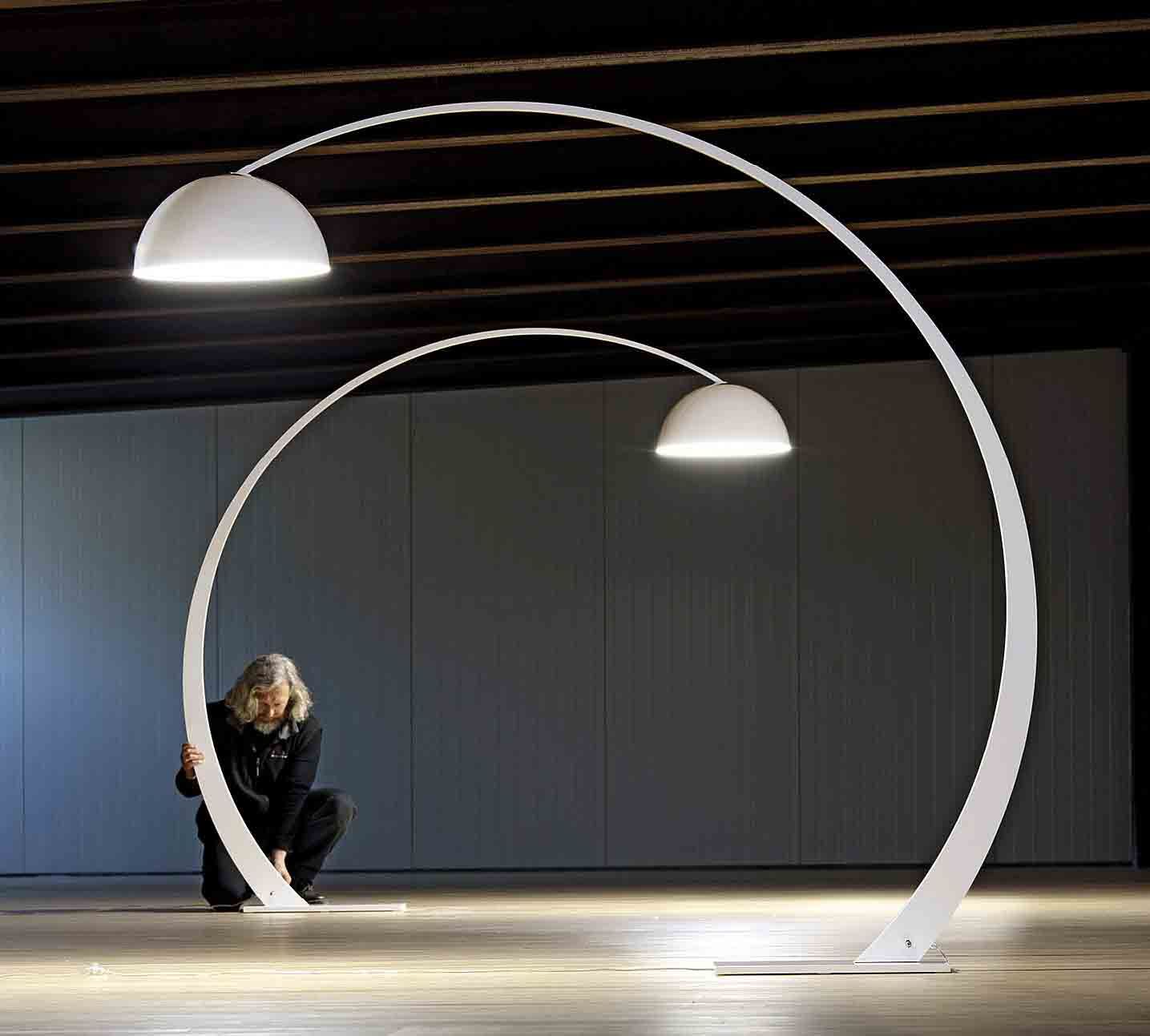 Install your arc lamp post